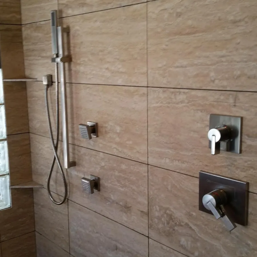 Shower fixture installation for Water Heater Replacement in Walton